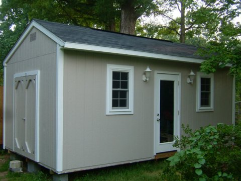 12'x20'x11' Carriage House With 2 Windows & A Mandoor
