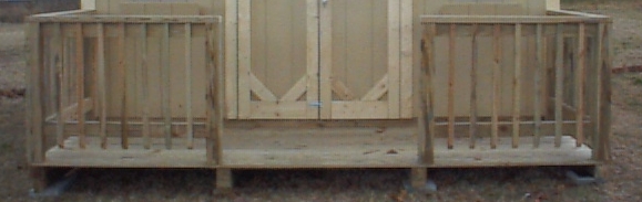 Add Front Deck and Hand Rail
