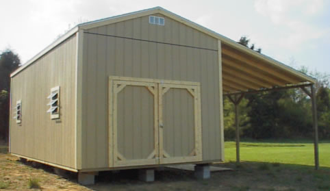 Our 1st 10' Sidewall Shed