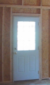 Installation Of Customer Supplied Man Door
